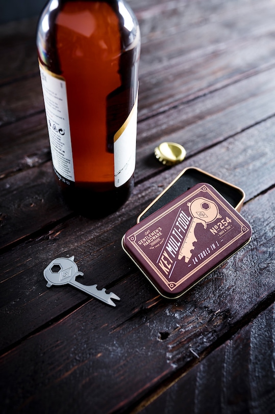 Gentlemen's Hardware multitool w kształcie klucza multicolor GEN254UK