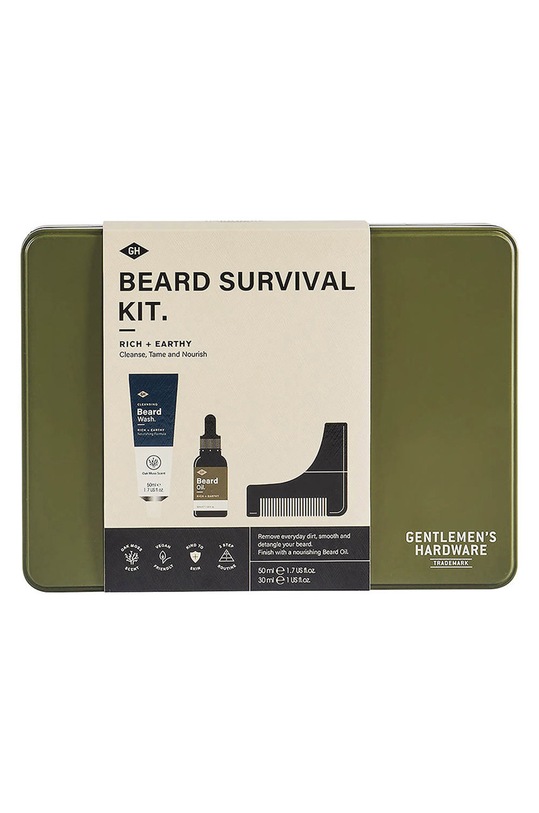 Home SPA Gentelmen's Hardware sada pro péči o vousy GEN551UK vícebarevná