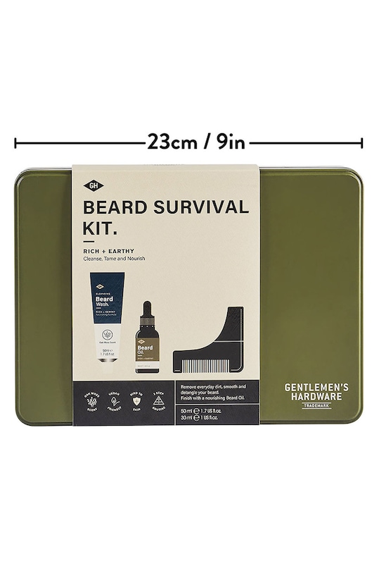 Gentelmen's Hardware sada pro péči o vousy vícebarevná GEN551UK