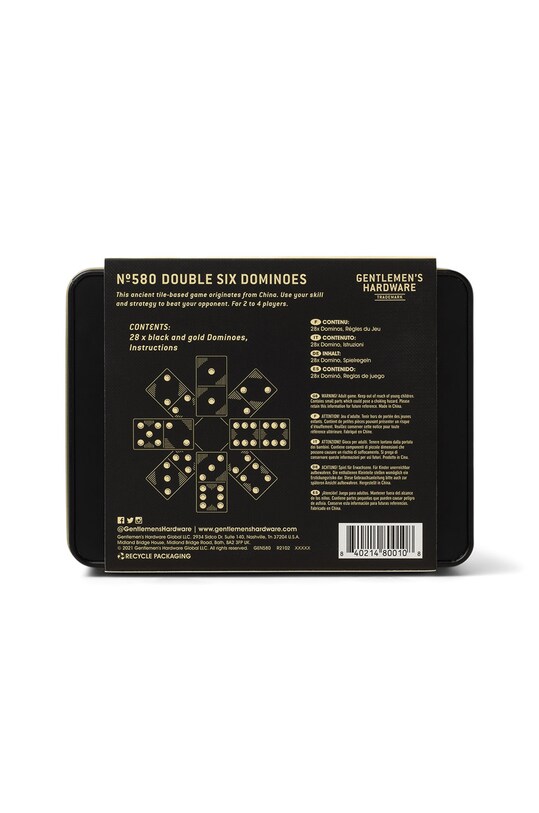 Lifestyle Gentlemen's Hardware dominókészlet GEN580UK többszínű