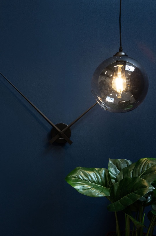 Karlsson zegar ścienny czarny KA450050