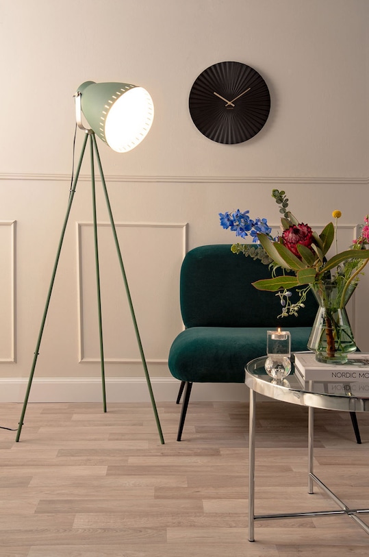 Karlsson ceas de perete negru KA5657BK