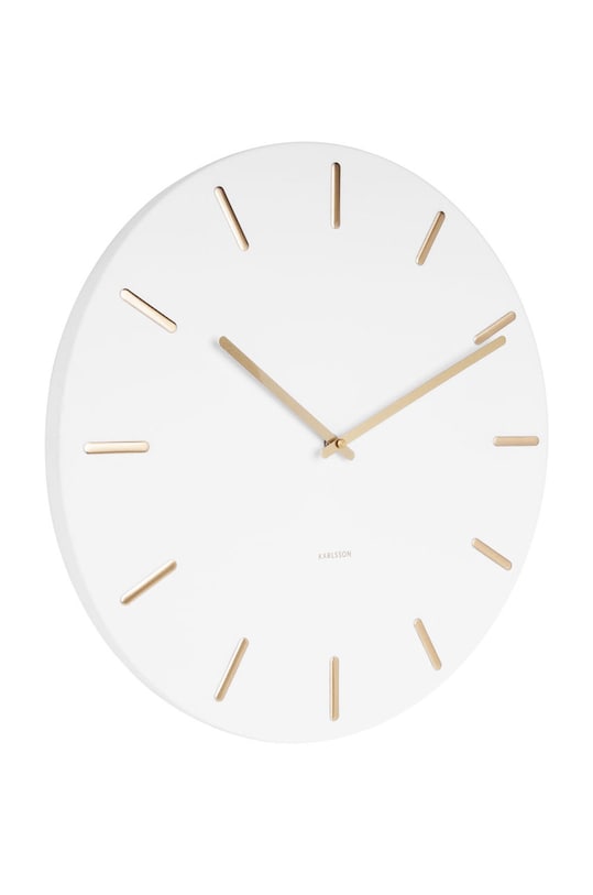 Karlsson Nástenné hodiny KA5716WH biela AA00