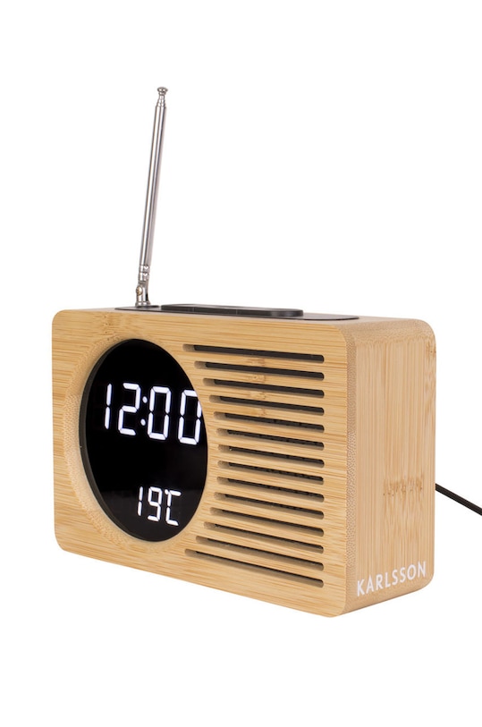 Karlsson budzik KA5719 beżowy AA00