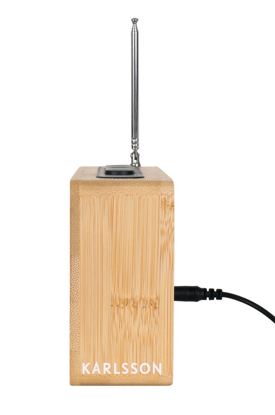 Salon i sypialnia Karlsson budzik KA5719 beżowy