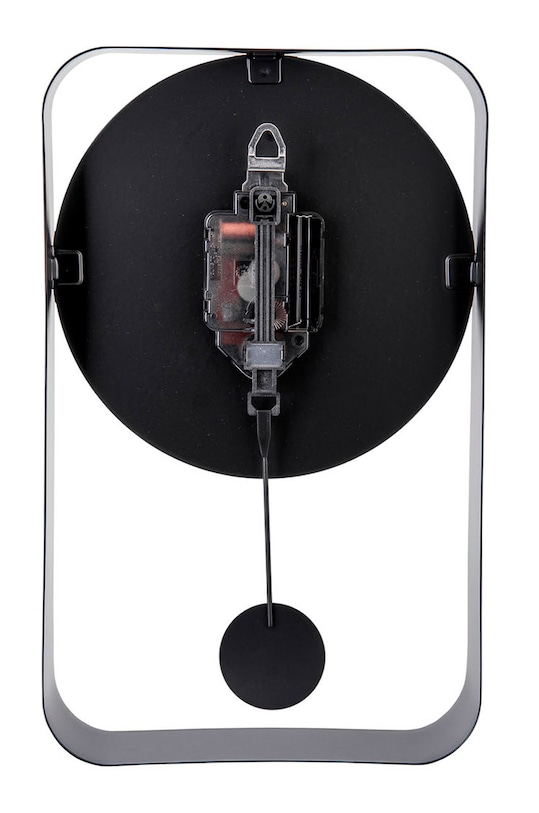 Salon i sypialnia Karlsson zegar ścienny KA5796BK czarny