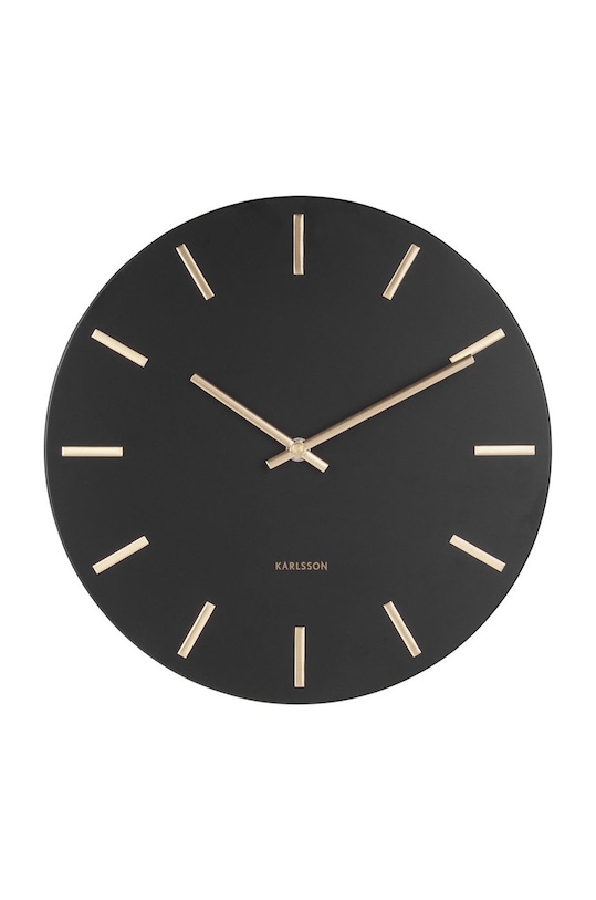 Karlsson zegar ścienny czarny KA5821BK