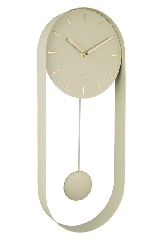 Karlsson zegar ścienny zielony KA5822OG