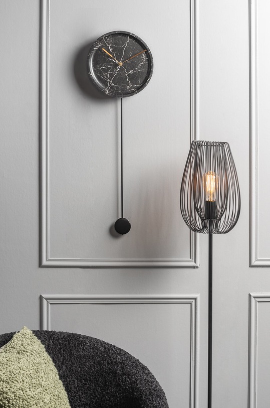 Karlsson Nástěnné hodiny KA5860BK černá