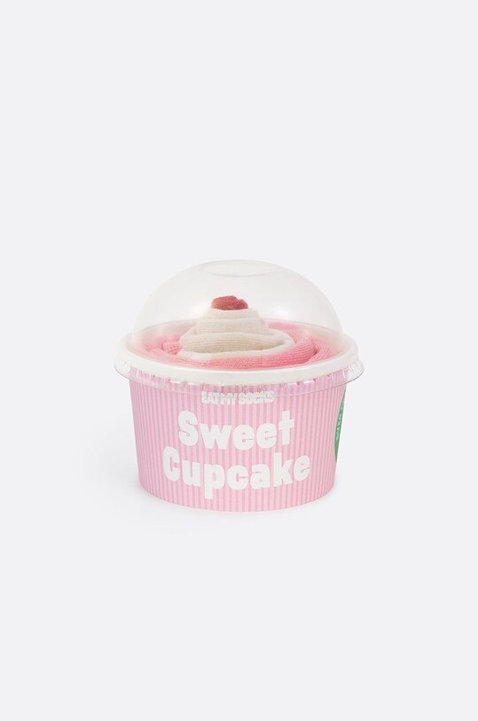 Eat My Socks Носки Strawberry Cupcake мультиколор EMSNCRCUST