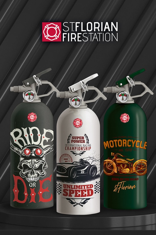 St.Florian aparat za gašenje požara 1.GA.MOT.004 bijela