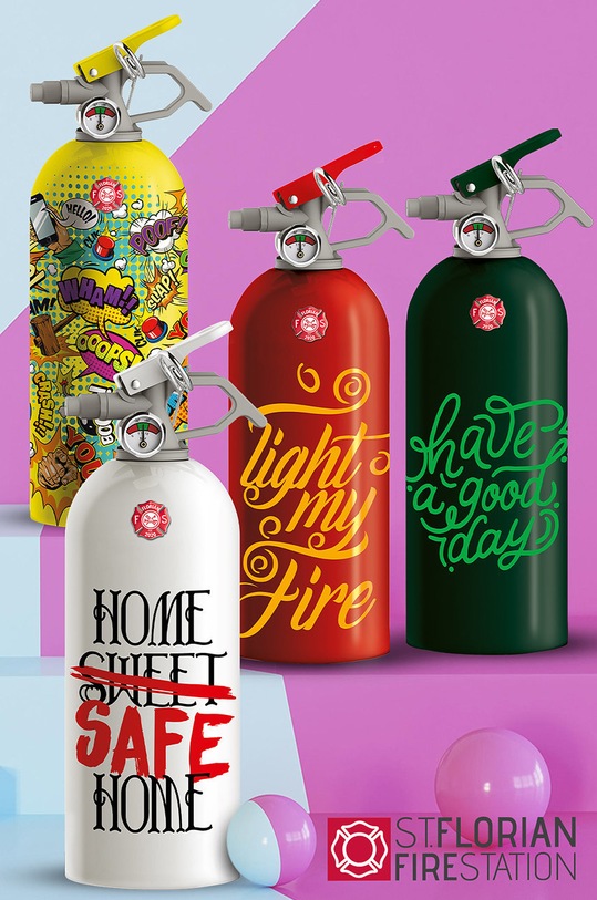 St.Florian urządzenie gaśnicze beżowy 1.AR.THO.002