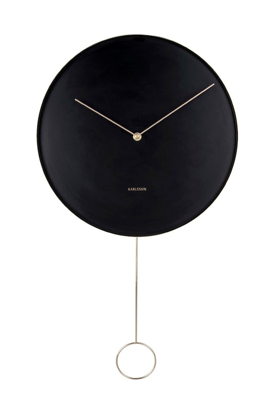 Karlsson zegar ścienny czarny KA5766BK
