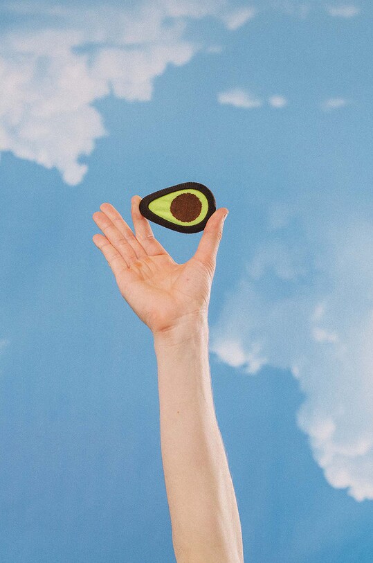Eat My Socks Чорапи Ripe Avocado зелен EMSNOCFRAV