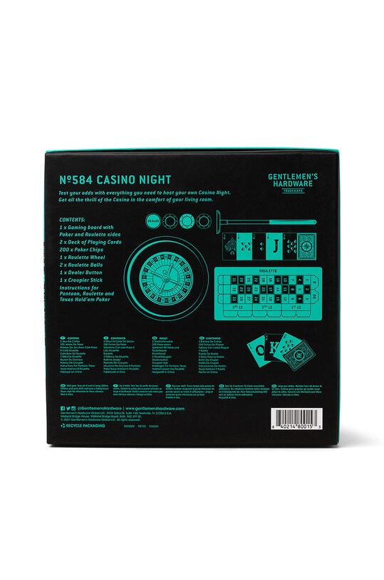 Gentelmen's Hardware sada her v krabici GEN584 vícebarevná