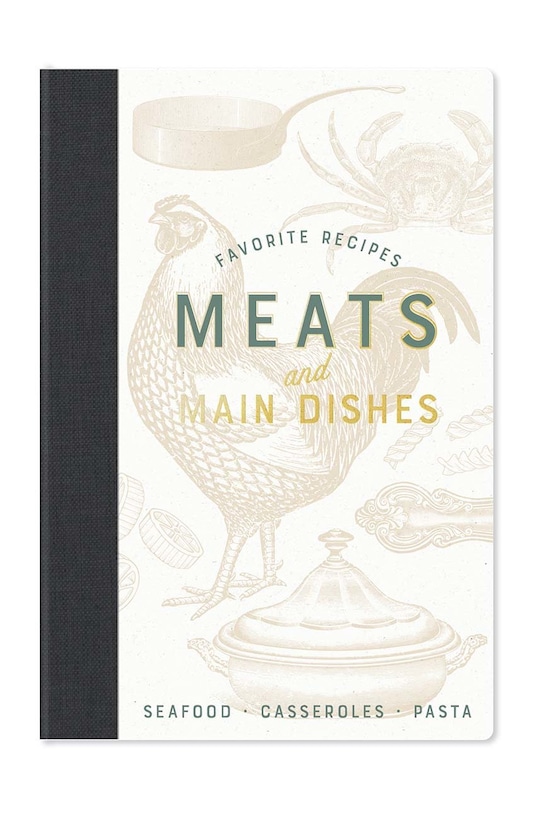 Lifestyle Designworks Ink set de caiete pentru retete Bon Appetit (5-pack) JTBS.1003EU rosu