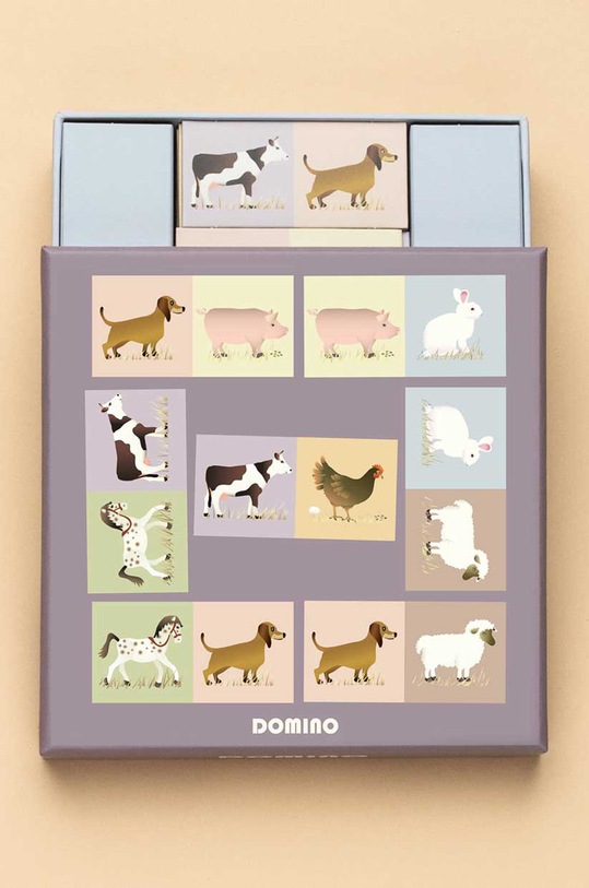 Vissevasse gra dla dzieci Domino multicolor F.2020.033.G1