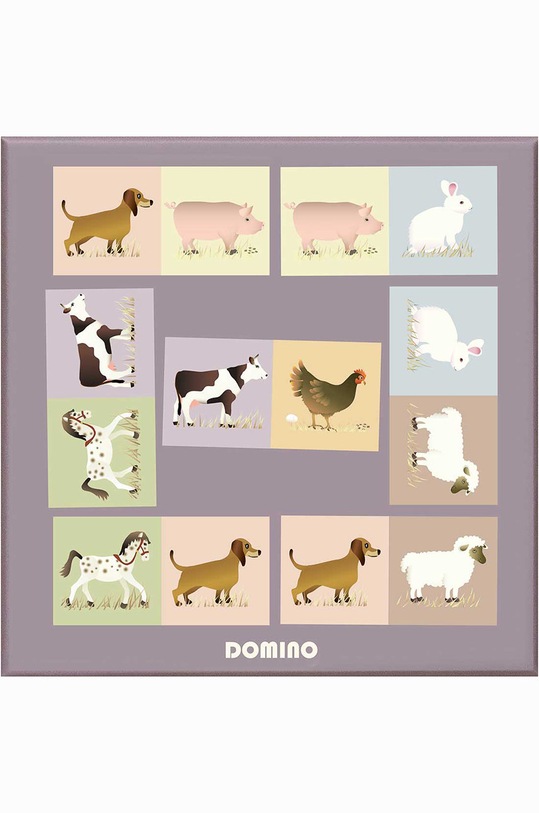 Lifestyle Vissevasse hra pro děti Domino F.2020.033.G1 vícebarevná