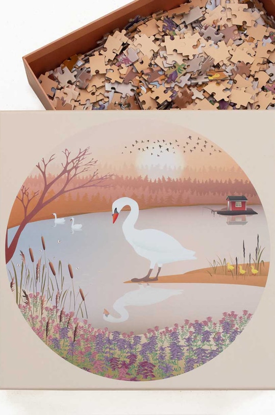 Vissevasse Puzzle The Swan 1000 elementów F.2020.005.G11 vícebarevná AA00