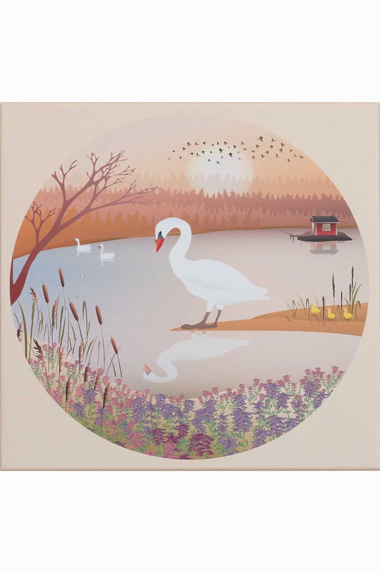 Lifestyle Vissevasse Puzzle The Swan 1000 elementów F.2020.005.G11 vícebarevná