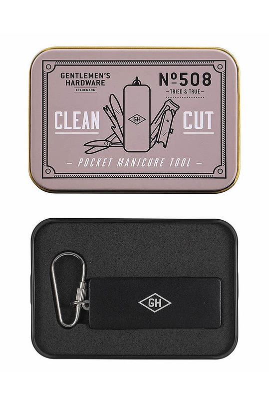 Lifestyle Gentlemen's Hardware Zestaw do manicure Pocket Manicure Tool GEN508UK czarny