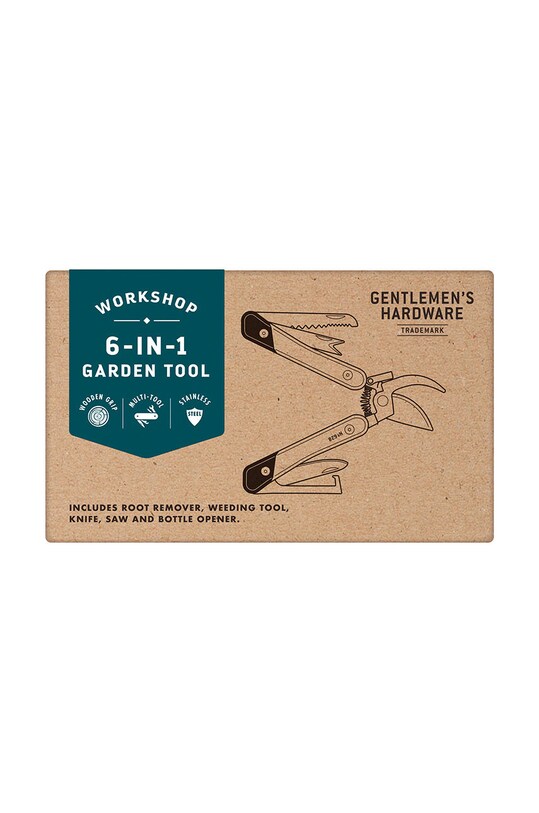 Gentelmen's Hardware 6 w 1 Kraft сірий GEN628UK
