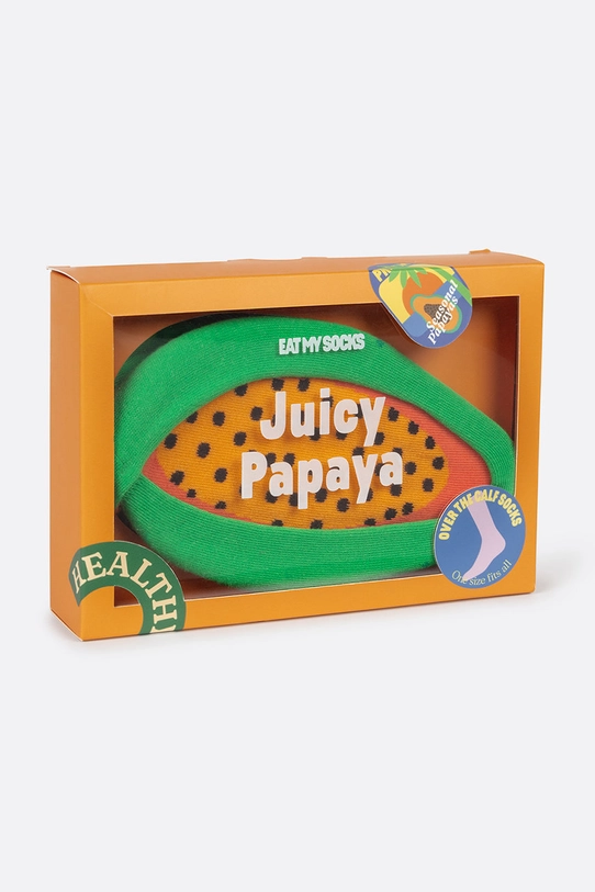 Eat My Socks skarpetki Juicy Papaya multicolor EMSNOCFRPA