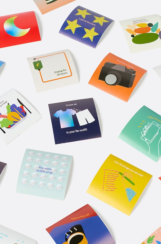 Another Me zestaw karteczek 30 Day Challenge Happiness Game multicolor AM30CHBOHAE