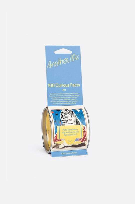 Another Me zestaw karteczek 100 Curious Facts, Art, English multicolor AM100FBOARE