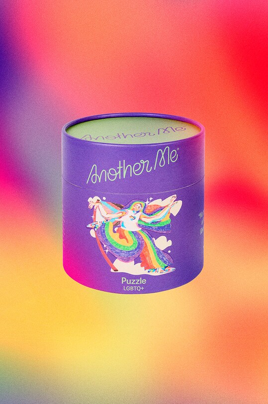 Another Me puzzle v plechovce LGBTQ+ AM1000PPULGE vícebarevná