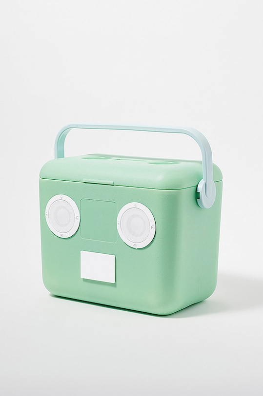 SunnyLife pojemnik chłodzący z głośnikiem Beach Sounds turkusowy S2IBOXMT