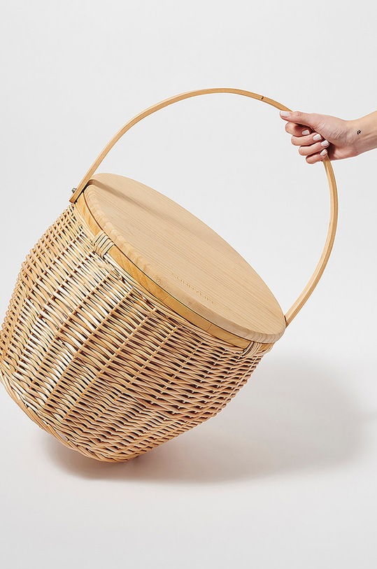 SunnyLife καλάθι πικ-νικ Picnic Cooler Basket S2DBSKNA μπεζ