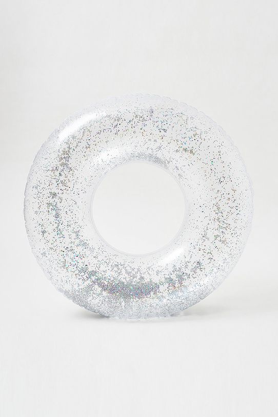 SunnyLife colac de înot Glitter transparent S2LPOLGL