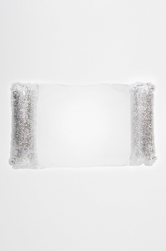 SunnyLife materac dmuchany do pływania Hammock Glitter S2LHAMGL transparentny AA00