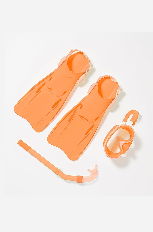 SunnyLife trusă de scufundare pentru copii (3-pack) portocaliu S2VDSTCM