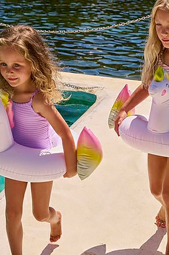 SunnyLife colac de înot Mini Unicorn alb S2LKIDUN