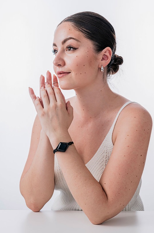 Bellabeat brățară inteligentă Ivy Health Tracker HT.50IV.BK.01