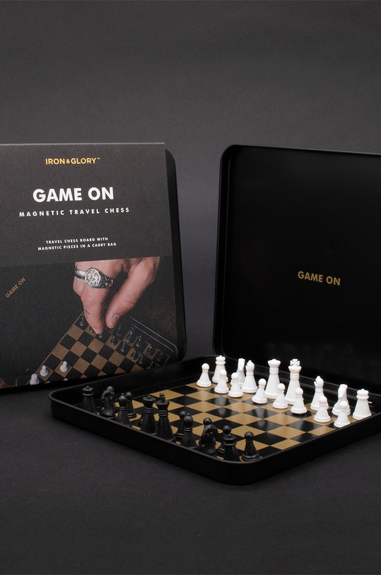 Luckies of London set de șah de călătorie Game On multicolor LK.IAGGO