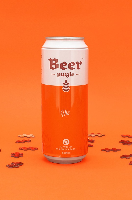 Luckies of London puzzle w puszce Ale Beer Jigsaw (2-pack) LK.LUKBPA multicolor AA00