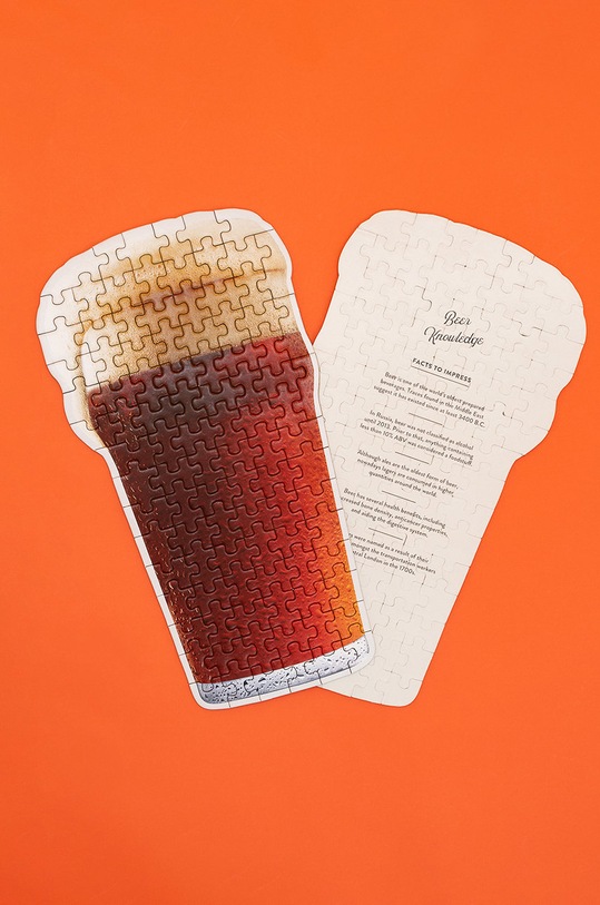 Lifestyle Luckies of London puzzle w puszce Ale Beer Jigsaw (2-pack) LK.LUKBPA multicolor