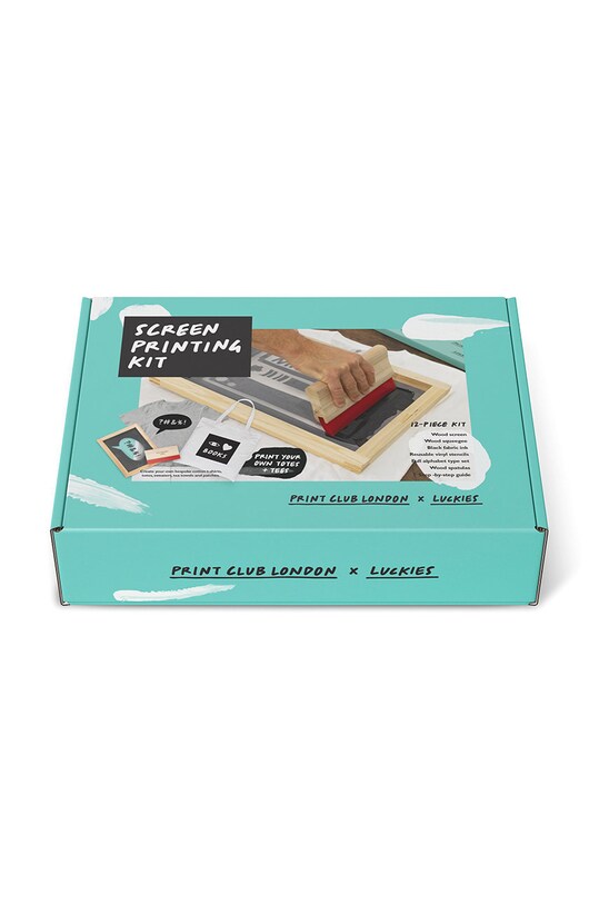 Luckies of London набір для трафаретного друку Screen Printing Kit LK.PCSP барвистий AA00