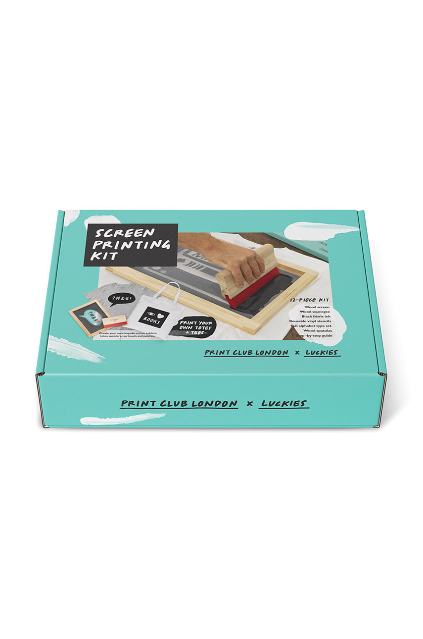Luckies of London kit de serigrafie Screen Printing Kit ANSWEAR.ro