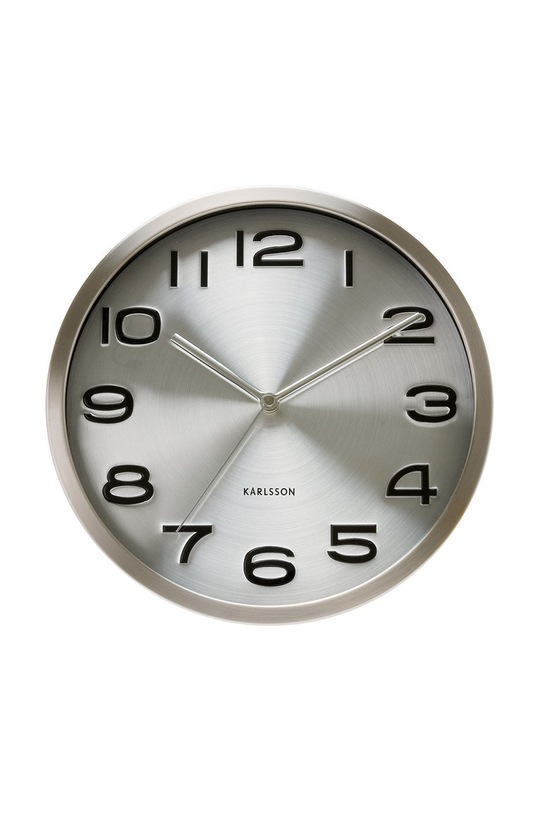 Karlsson zegar ścienny szary KA4462