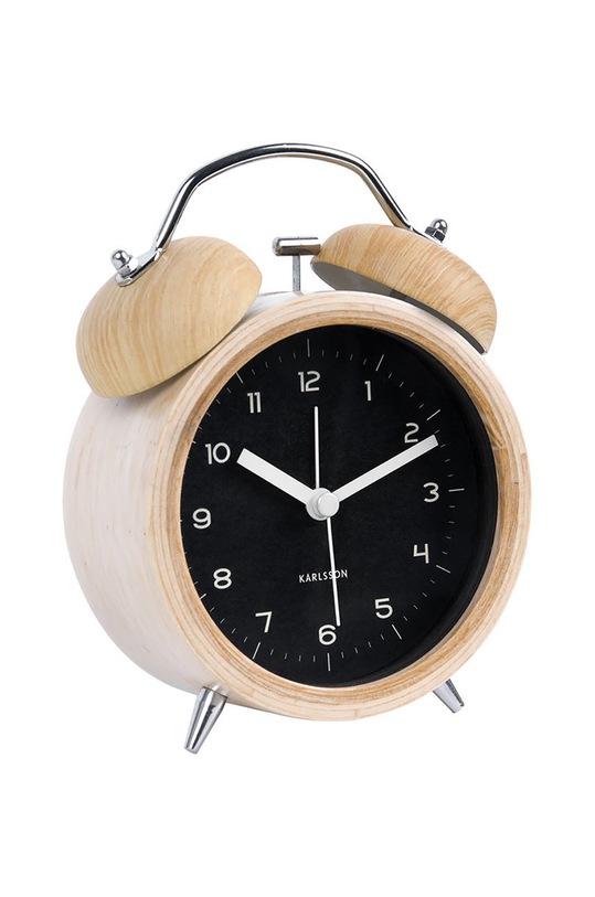 Karlsson budzik KA5660BK szary AA00