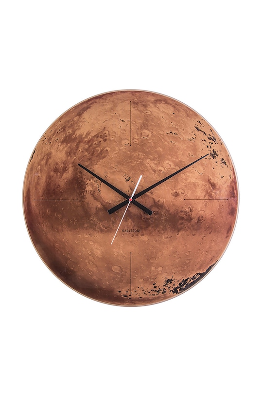 Karlsson zegar ścienny pomarańczowy KA5638