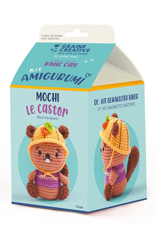 Лайфстайл Graine Creative набір для в'язання гачком Kit Amigurumi 420249 барвистий