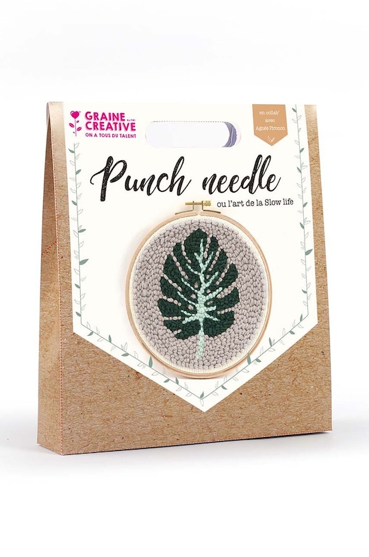 Graine Creative vyšívací souprava Tropical Leaf vícebarevná 420201