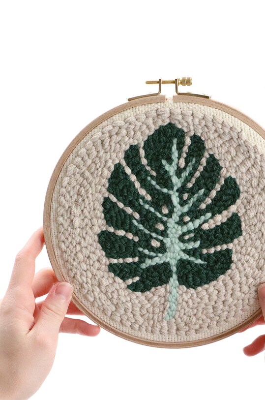 Лайфстайл Graine Creative Набор для вышивания Tropical Leaf 420201 мультиколор