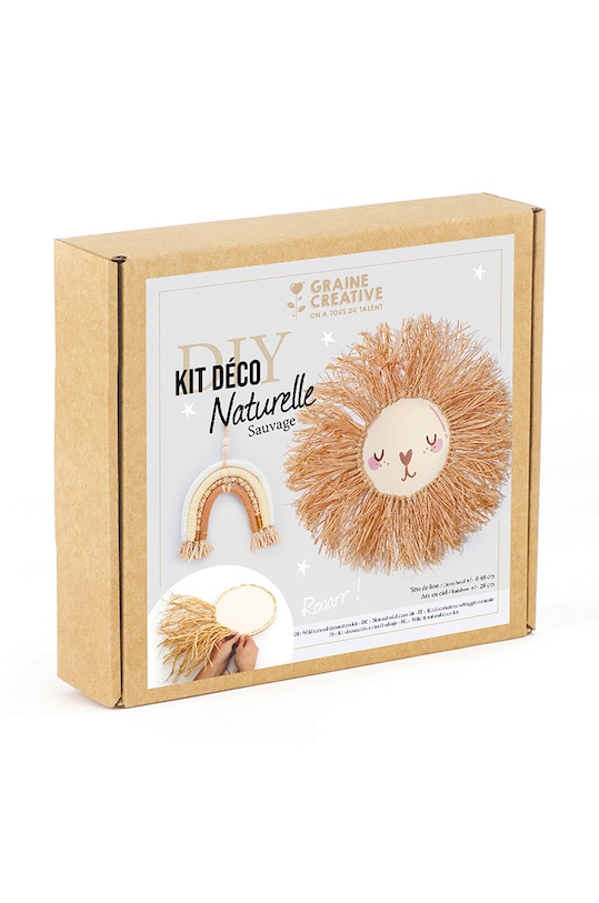 Lifestyle Graine Creative zestaw do wykonania dekoracji ściennych Natural Wall Decorations 220320 multicolor