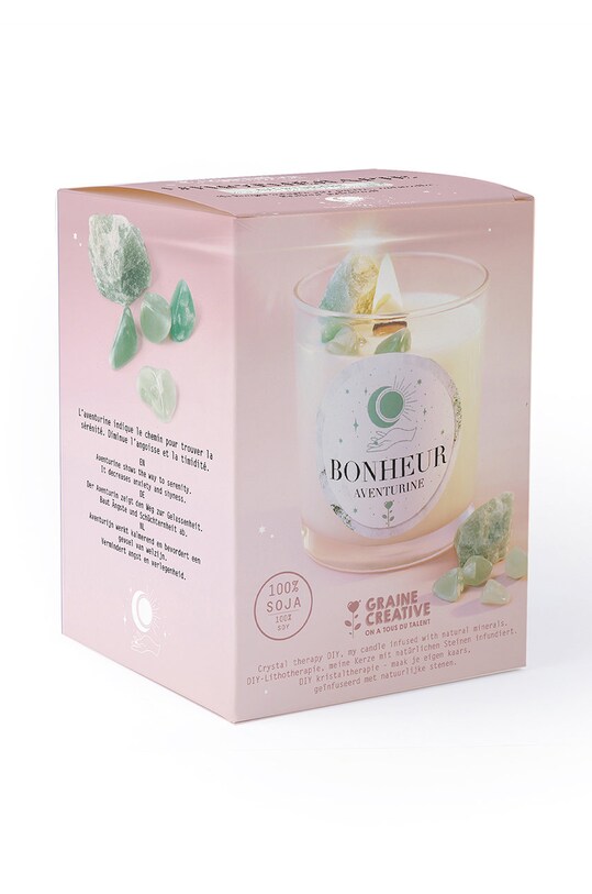 Домашнє SPA Graine Creative набір DIY ароматична свічка Aventurine 152041. барвистий